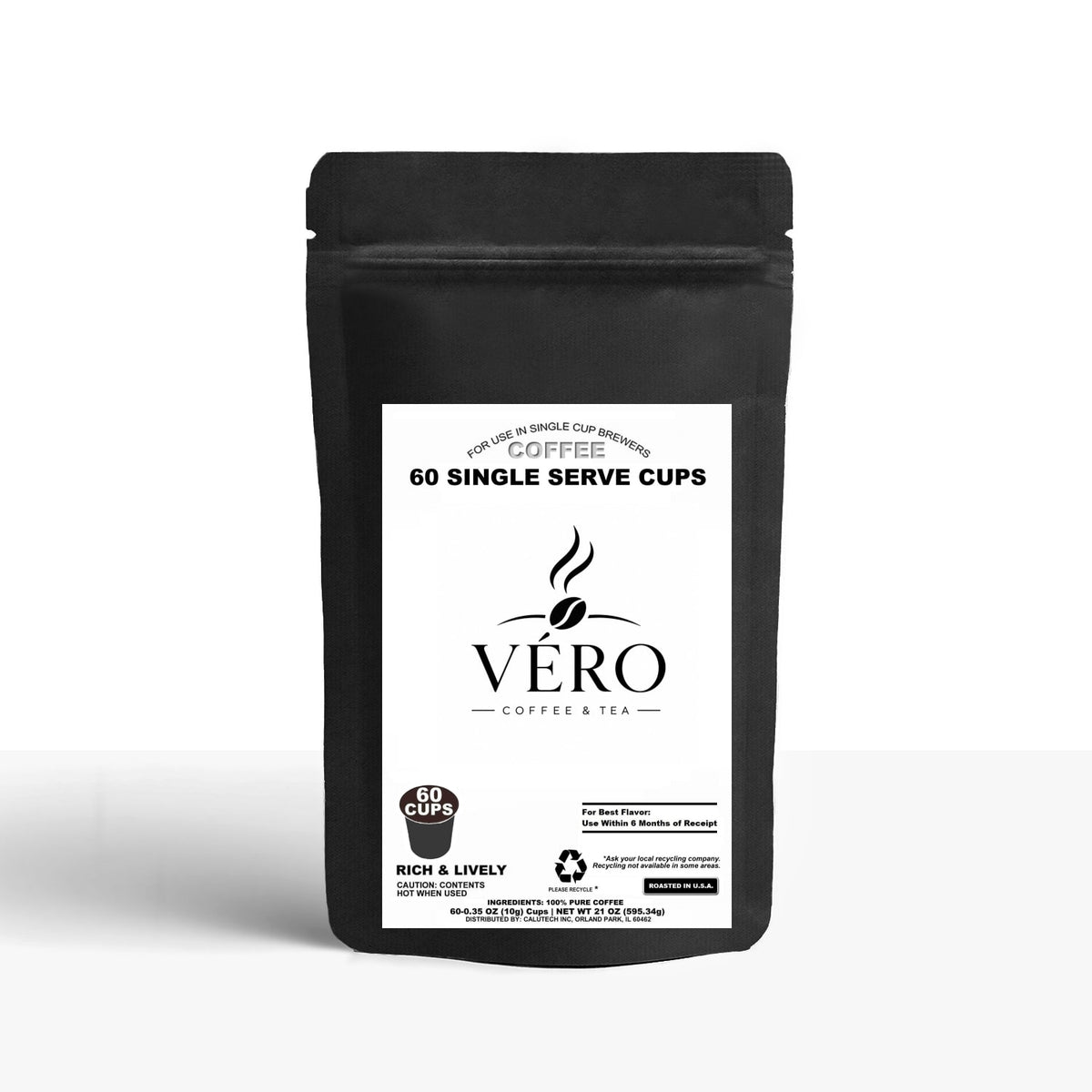 60 Pack Single Serve Coffee Capsules